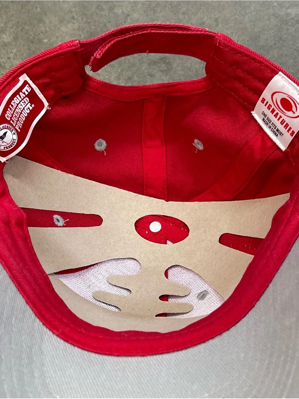 Vintage Ohio State Buckeyes Red Adjustable Hat Cap